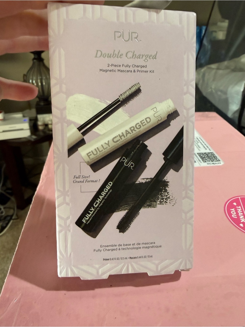 PÜR Double Charged Fully Charged Magnetic Mascara & Primer Kit - Black & White